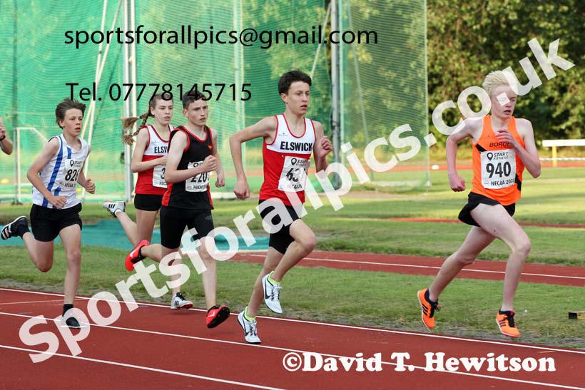 800 metres, 2021 North East Grand Prix 6, Monkton, Wednesday, August 4th. Photo: David T. Hewitson/Sports for All Pics